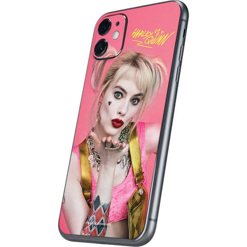 DC Comics Harley Quinn Movie Character Poster iPhone 11 Skin
